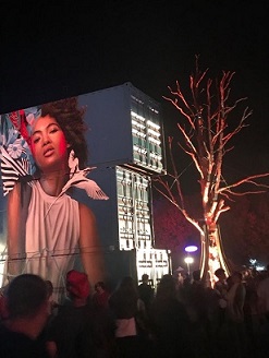 containers aménagés pour un festival Ardennais