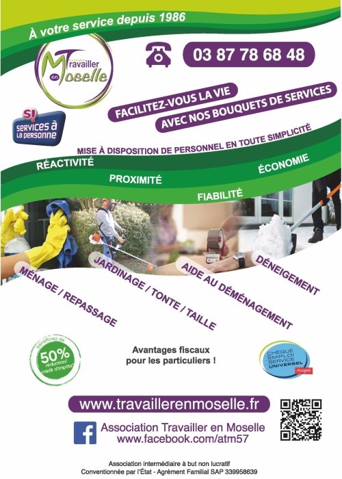 flyer services à la personne