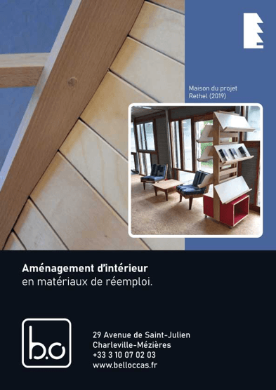 mobilier en matériaux recyclés 