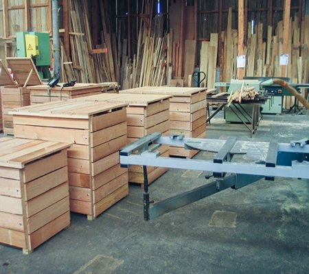 atelier de menuiserie de Machet Production